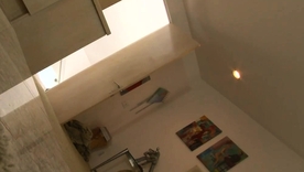 Lucky Starr's hairy pussy gets rough treatment in the air hardcore video