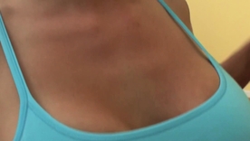 Dani Daniels and Brett Rossi, two stunning yoga enthusiasts, baby in sensual pleasure during a workout session.