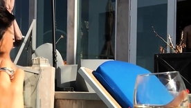 James Deen and his blue girlfriend Romi Rain in a steamy HD flick