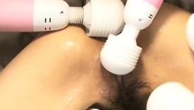 Misa Kikouden's passionate masturbation leads to a loud orgasm