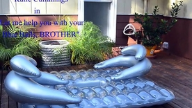 Katie Cummings gives a sloppy blowjob to her stepbrother