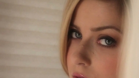 Abigaile Johnson's sensual by oneself performance showcases her inept beauty and blonde fascinate