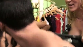 Young girl Amber Rayne gives a carnal handjob in a fetish video