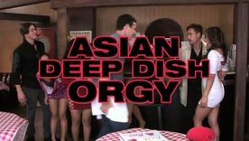 Asian hardcore group sex with reference to amateur hurl