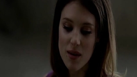 Valentina Cervi nude and drenched in blood: a raw display