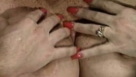 Kim Chambers' passionate oral performance on Peter North's huge member