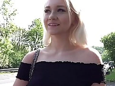 Public Agent Pretty good teen Marilyn Sugar fucked in the fatherland