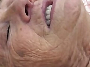crestfallen 90 years old granny gets rough fucked