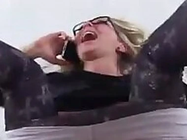 Insatiable young gentleman fucked mom talking on the phone