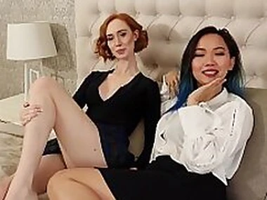 Hot homemade lesbian sex with interracial lesbians