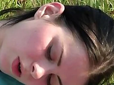 Shaved teenage cunt finger massage