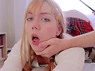 Statute sister spanked to tears for misbehave and got anal creampie