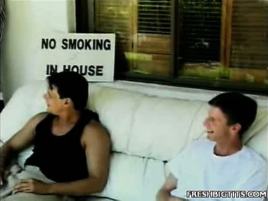 Trina Michaels, a stunning blonde adjacent to ample breasts, engages in passionate lovemaking