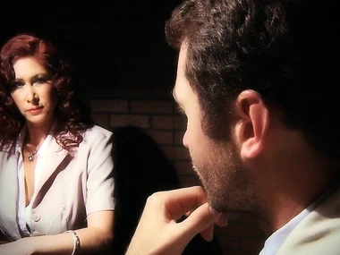 Redhead MILF Tiffany Mynx in fierce breast play together with hardcore action