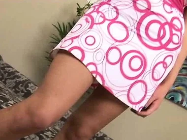 Audrey Elson's stunning unexcelled move with a massive dildo