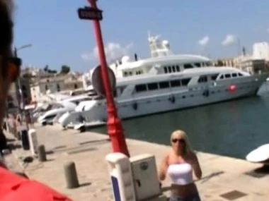 Roxy Jezel and Jamie Brooks' passionate encounter on a boat