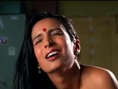 Sultry Tamil knockout encircling a wild and erotic display