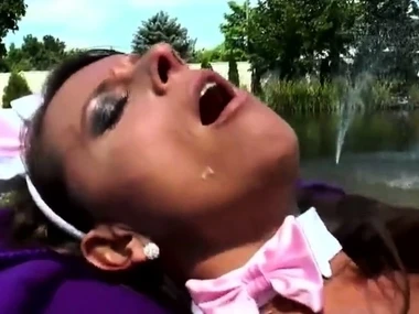 Susi's downcast outdoor German anal adventure