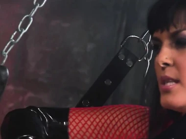 Jasmine Sooty dominates close by HD femdom videotape