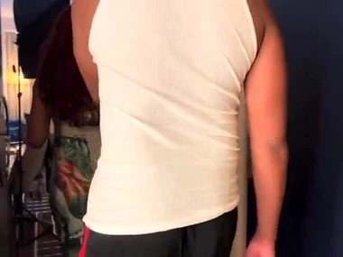 Vanessa's big soul get covered in jizz