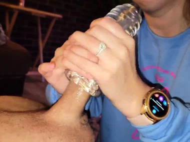 Lexi Love's handjob and blowjob skills will leave you satisfied