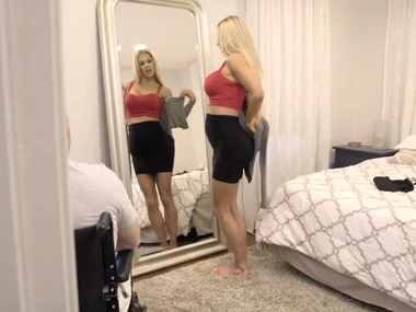 Courtney Taylor's intense POV encounter with a blonde MILF