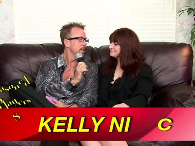 Kelly Nichols, a mature redhead, in a POV handjob and blowjob video