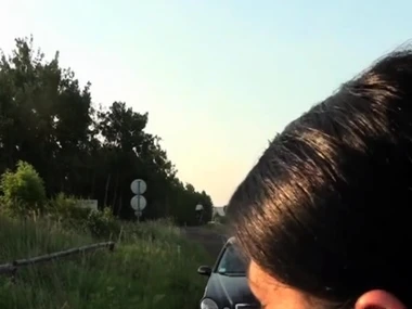 Celine Noiret craves intense sex nearly outdoor setting