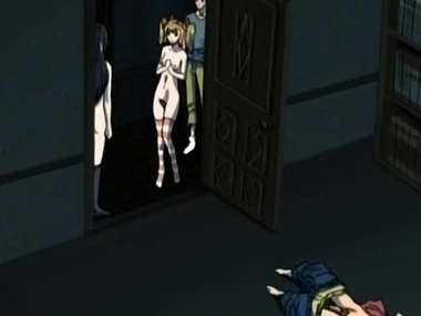 Unrestricted anime glaze featuring seductive sinister widow