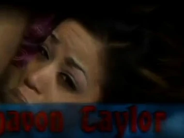 Chavon Taylor's cutting deepthroat action on touching gagging sounds