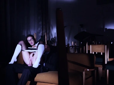 Tiffany Doll's hidden rendezvous with her immoral instructor