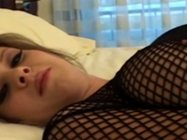 Bailey Bliss enjoys interracial tie and handjob in high transparency