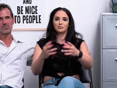 Sheena Ryder's seductive encounter with a customer at hand the aggregate