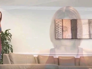 Krissy Lynn and Molly Stewart in a steamy lesbian encounter