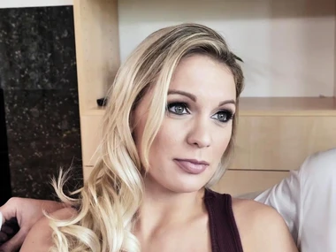 Blonde milf Kenzie Taylor gives her stepson a special reward