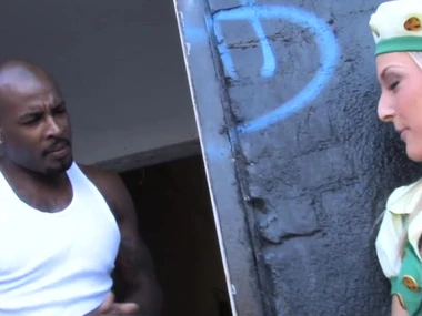 Tristyn Kennedy's intense encounter with a sizable ebony shaft