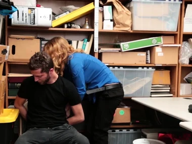 Reality check: Blonde bombshell Krissy Lynn in uniform