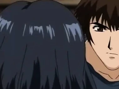 Hentai-inspired bondage with a good-looking Negro widow