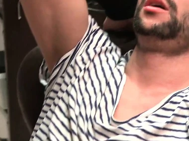 david is getting his hair abridge by the dirty battle-axe tot reed