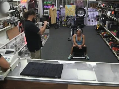 Gianna Michaels in a steamy public anal encounter with big tits and cum