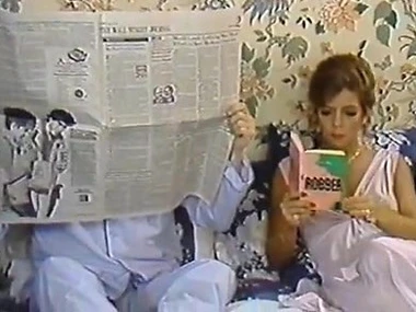 Karen Summer with the addition of Nina Hartley in vintage poofter functioning