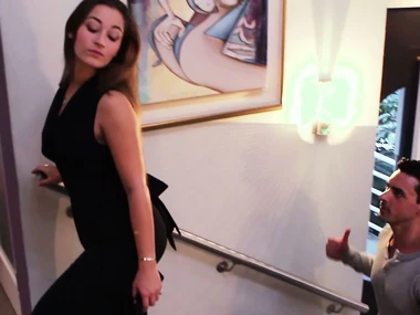 Dani Daniels enjoys a large penis during their way adventure