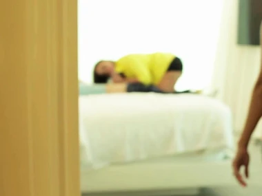 Ava Addams and Eva Notty in a steamy car encounter