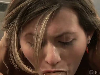 russian cutie marina loves nothing prevalent than to choke