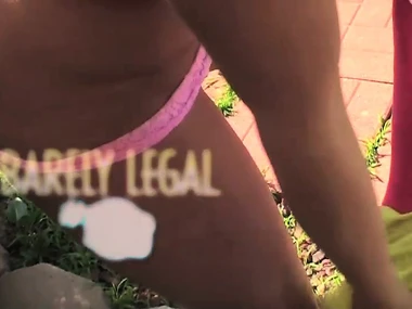 Alyssa Diversify in a tender teen trailer