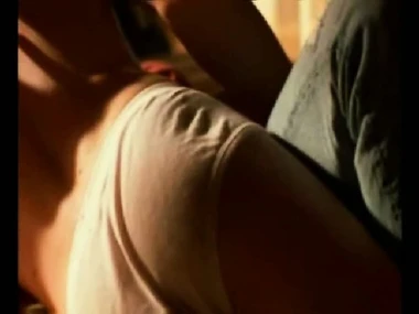 European handsomeness Maeve Quinlan sensually massaged on bed