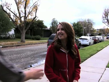 Legal teen girls in open-air softcore action