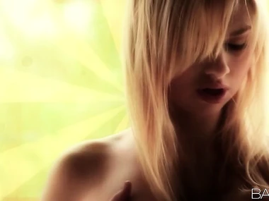 Molly Bennett's alluring solo performance in a cute summer dress