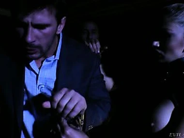 Rocco Siffredi and Steve Holmes in a wild group sex scene