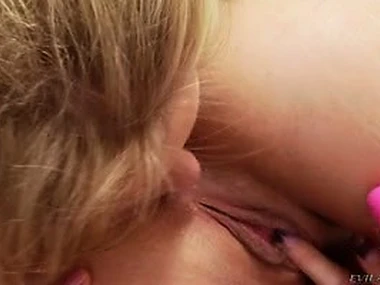 Small lesbian women enjoying anal personate with toys